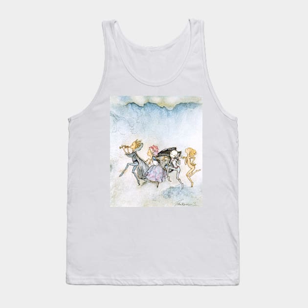 Fairies Dancing - The Tempest, Arthur Rackham Tank Top by forgottenbeauty